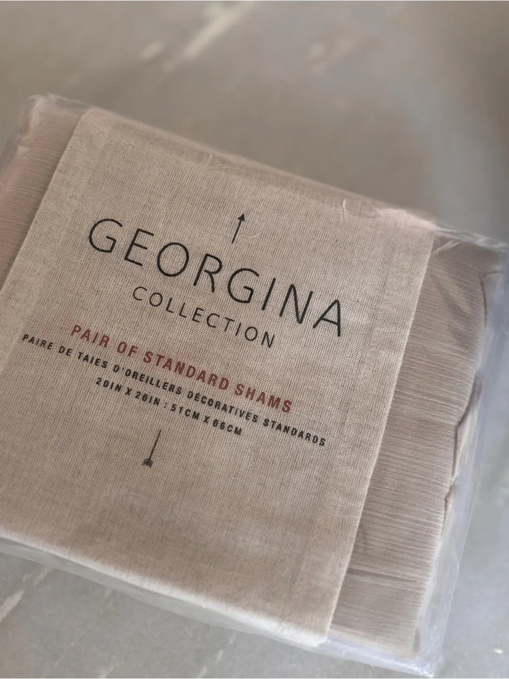 NWT Anthropologie Georgina Ruffled Decorative Pillow - Pair of Standard Shams